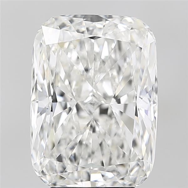 5.49 Carat F-VVS2 Cushion Lab Diamond
