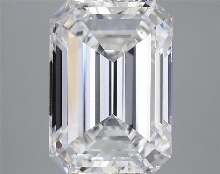 5.09 Carat E-VVS2 Emerald Lab Diamond