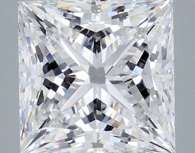5.01 Carat D-VVS2 Princess Lab Diamond