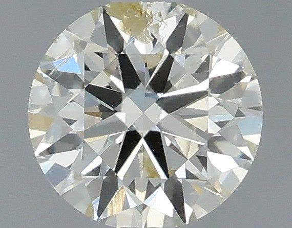 0.42 Carat J-I1 Round Cut Diamond