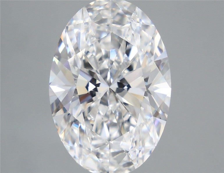 5.13 Carat D-VVS2 Oval Lab Diamond
