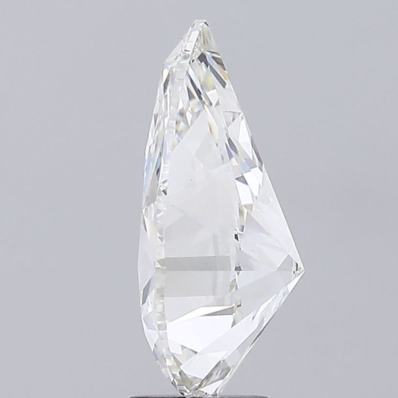 6.01 Carat G-VS1 Pear Lab Diamond