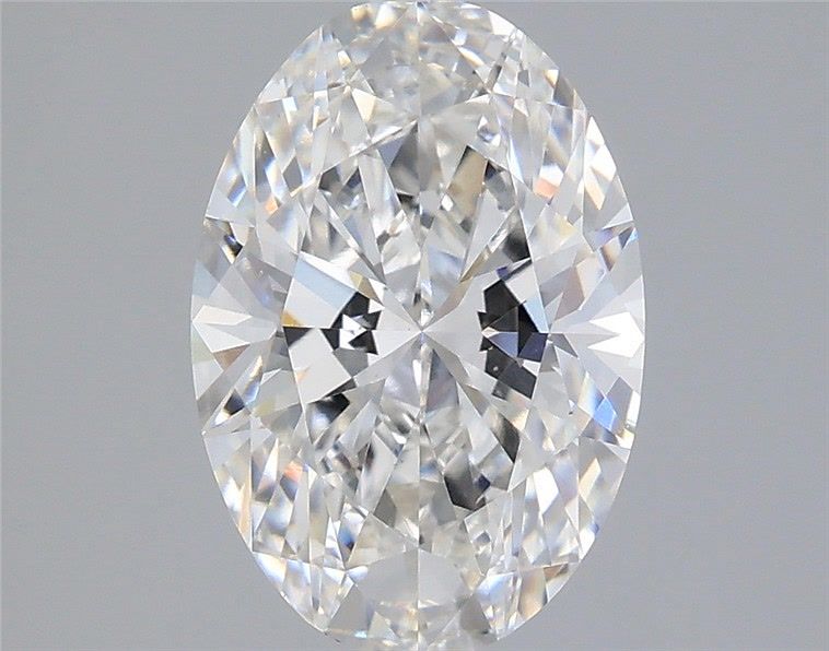 2.66 Carat F-VVS2 Oval Lab Diamond