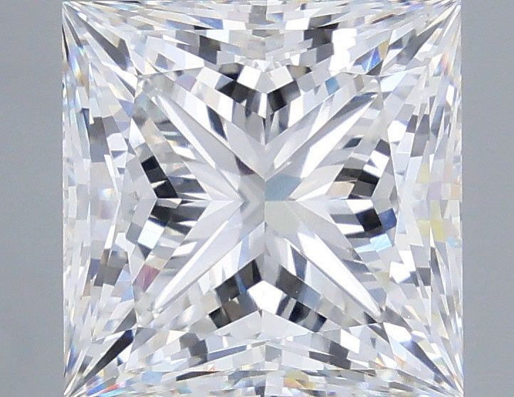 5.56 Carat E-VVS2 Princess Lab Diamond