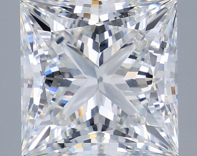 4.57 Carat E-VVS2 Princess Lab Diamond