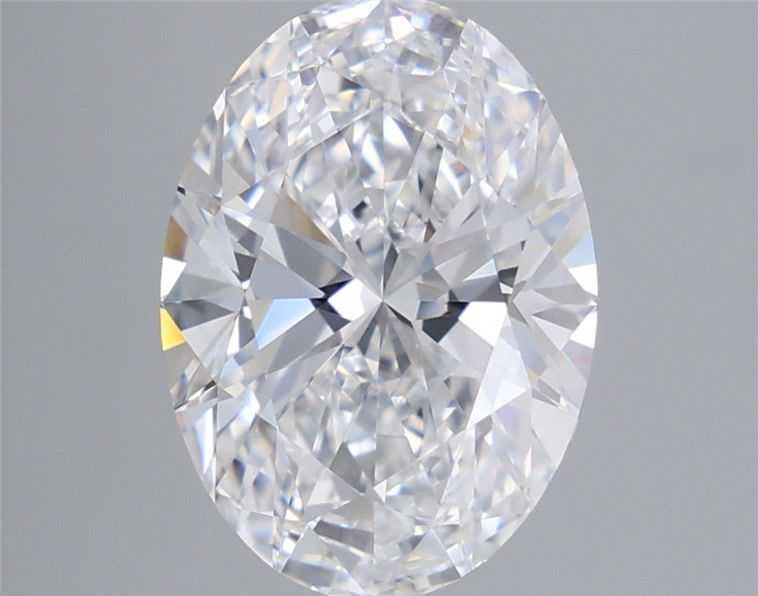 3.46 Carat D-IF Oval Lab Diamond