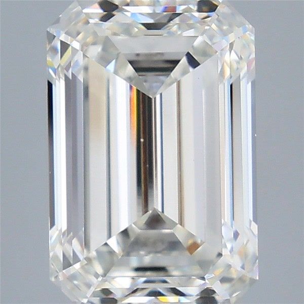 4.01 Carat G-VVS2 Emerald Lab Diamond