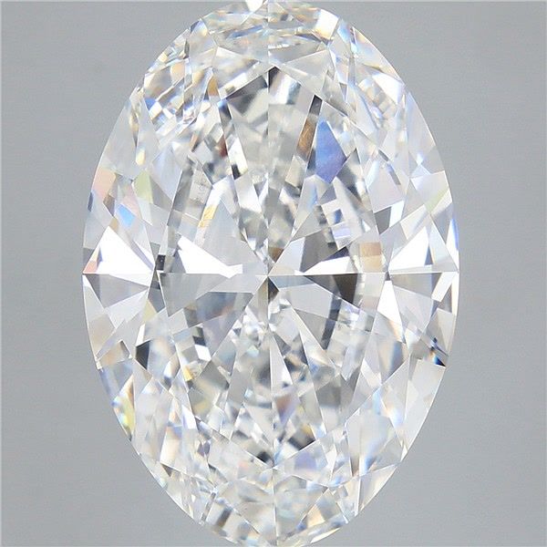 10.01 Carat E-VVS2 Oval Lab Diamond