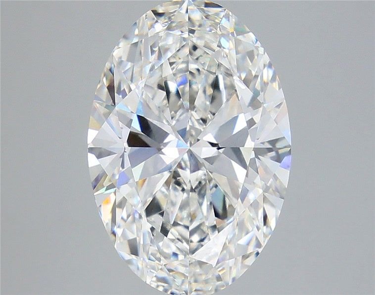 5.31 Carat F-VVS2 Oval Lab Diamond