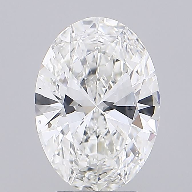 2.92 Carat F-SI1 Oval Lab Diamond