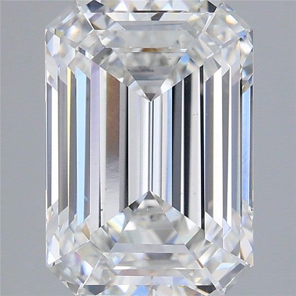 3.06 Carat F-VS1 Emerald Lab Diamond