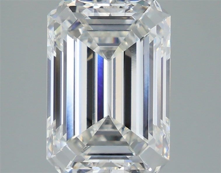 4.09 Carat G-VS1 Emerald Lab Diamond