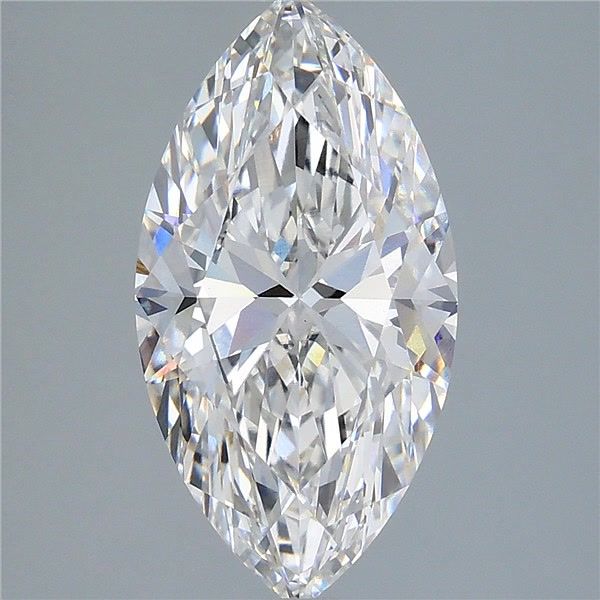 4.53 Carat F-VVS2 Marquise Lab Diamond