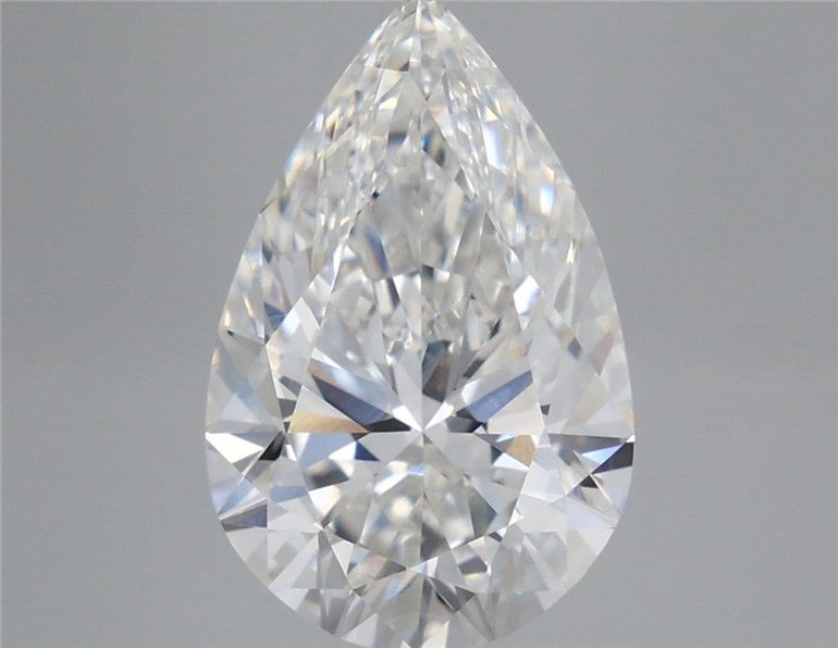4.95 Carat E-VS1 Pear Lab Diamond