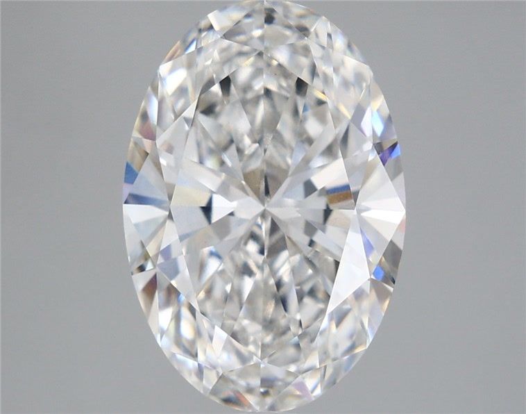 5.02 Carat F-VVS2 Oval Lab Diamond