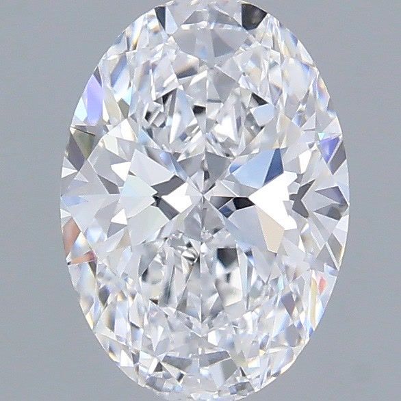 1.00 Carat D-VS2 Oval Lab Diamond