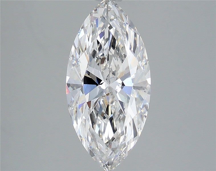 2.62 Carat F-VVS2 Marquise Lab Diamond