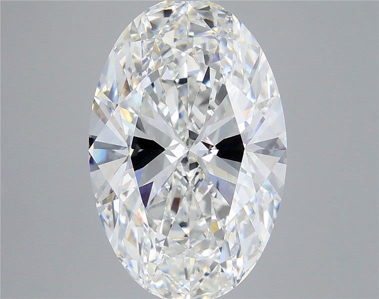 7.03 Carat F-VS1 Oval Lab Diamond