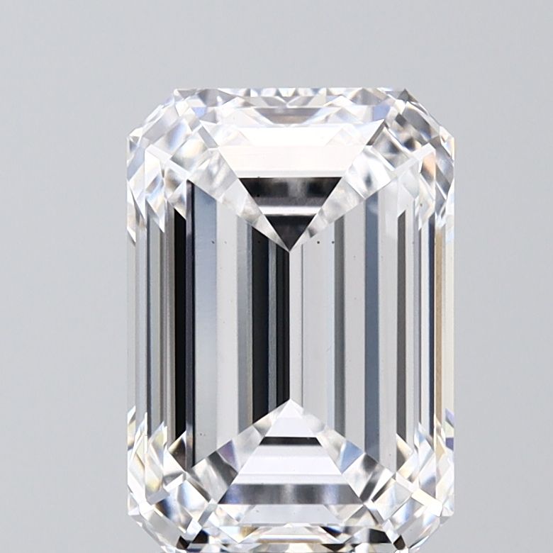 3.05 Carat D-VS2 Emerald Lab Diamond