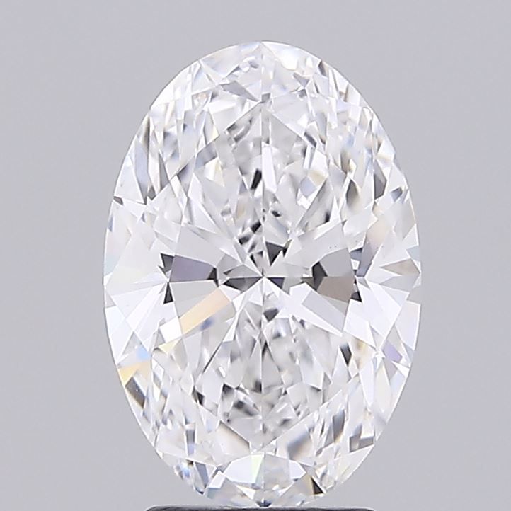 3.14 Carat E-VVS2 Oval Lab Diamond