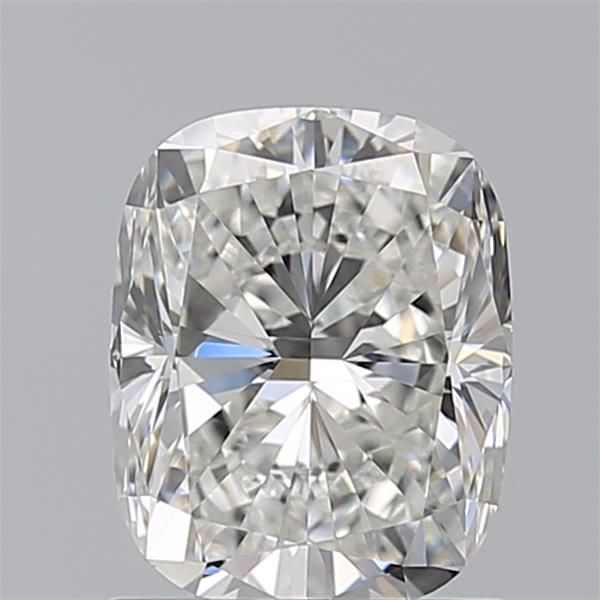 1.51 Carat H-VVS2 Cushion Cut Diamond