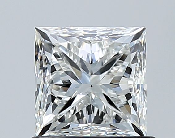 1.00 Carat G-SI1 Princess Cut Diamond