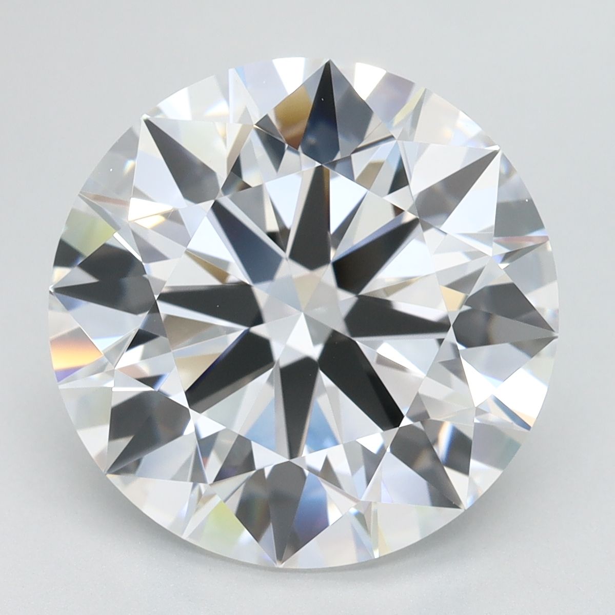 6.01 Carat D-VVS2 Round Lab Diamond