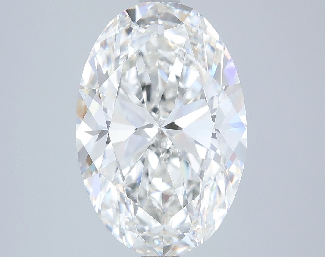 4.06 Carat G-VVS2 Oval Lab Diamond