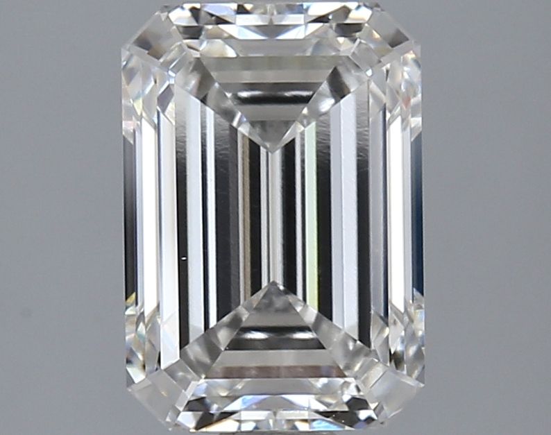 2.35 Carat F-VVS2 Emerald Lab Diamond