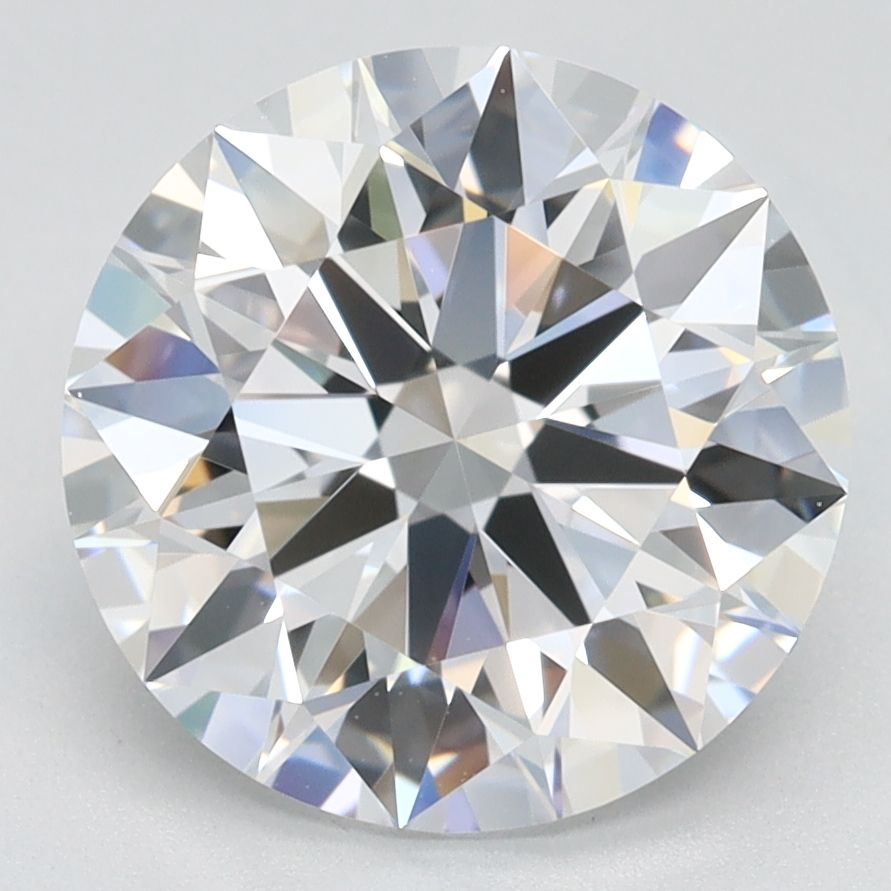 3.10 Carat D-IF Round Lab Diamond