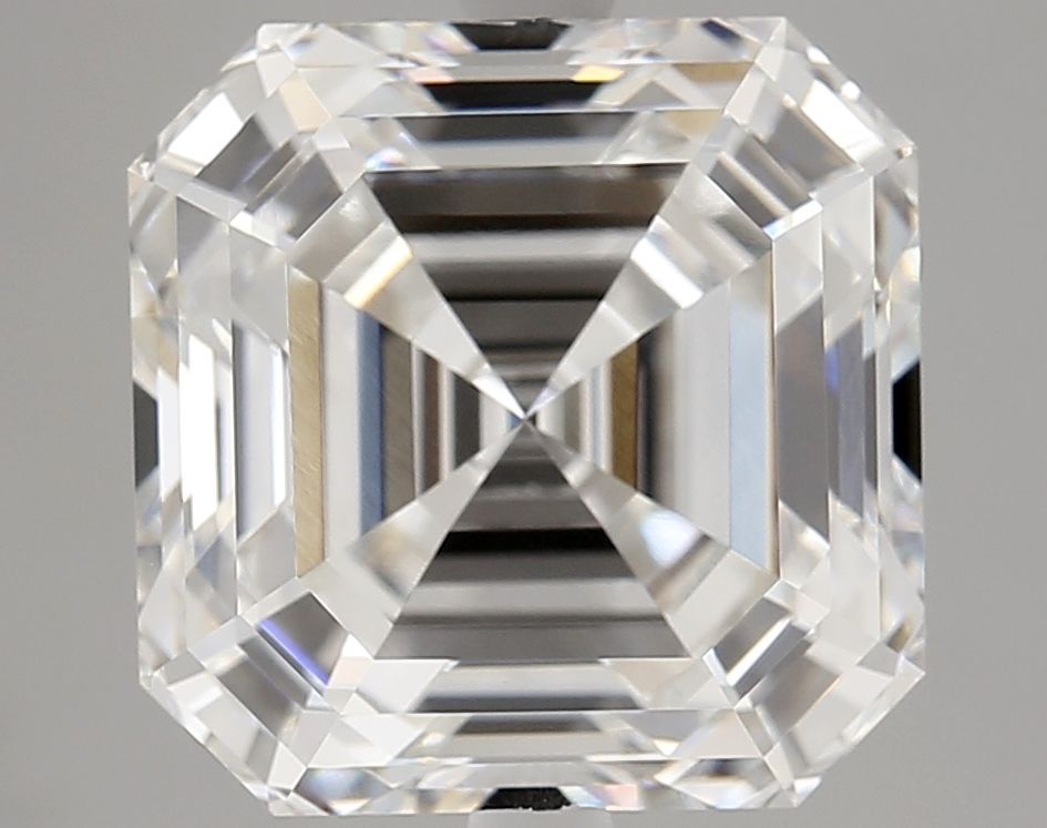 7.09 Carat F-VVS2 Asscher Lab Diamond