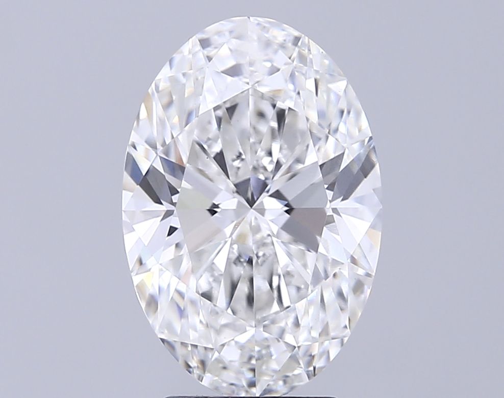 4.34 Carat F-VS1 Oval Lab Diamond