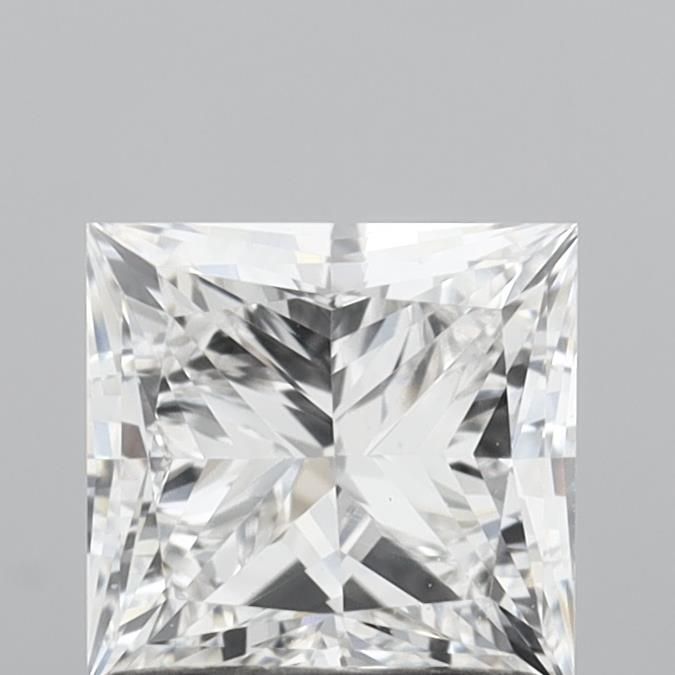 1.00 Carat E-VVS2 Princess Lab Diamond
