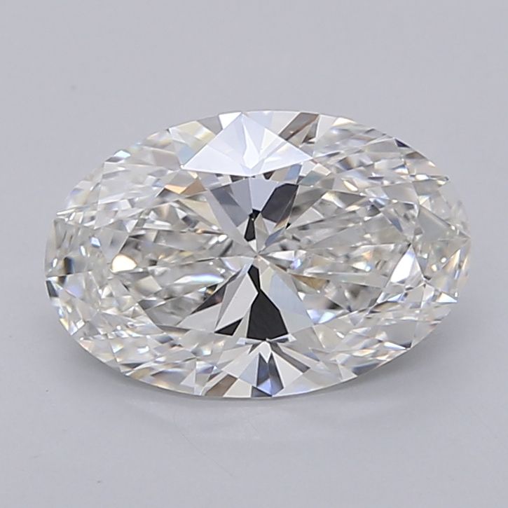 2.05 Carat F-VVS2 Oval Lab Diamond