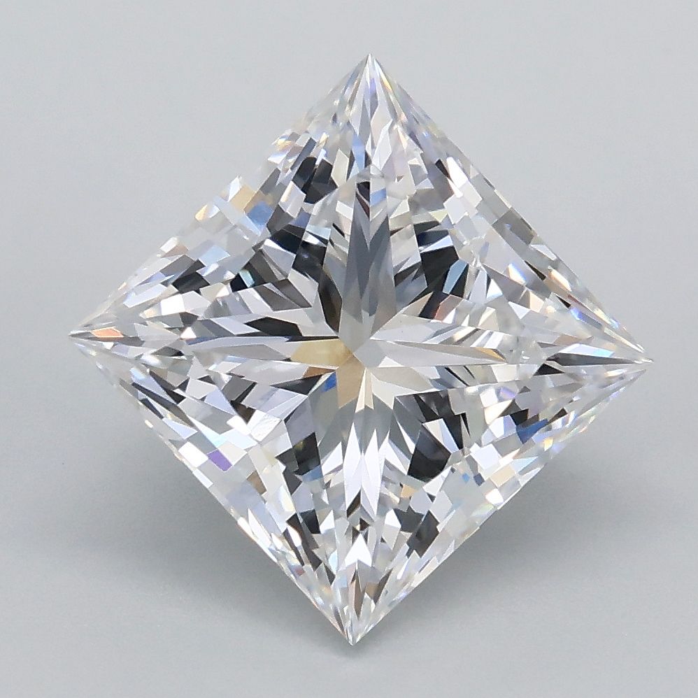 3.03 Carat D-VVS2 Princess Lab Diamond