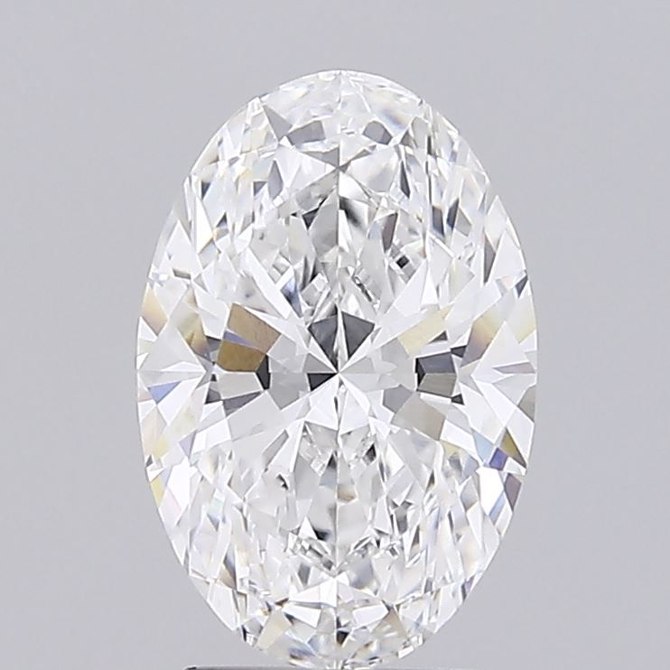 3.03 Carat D-VVS2 Oval Lab Diamond