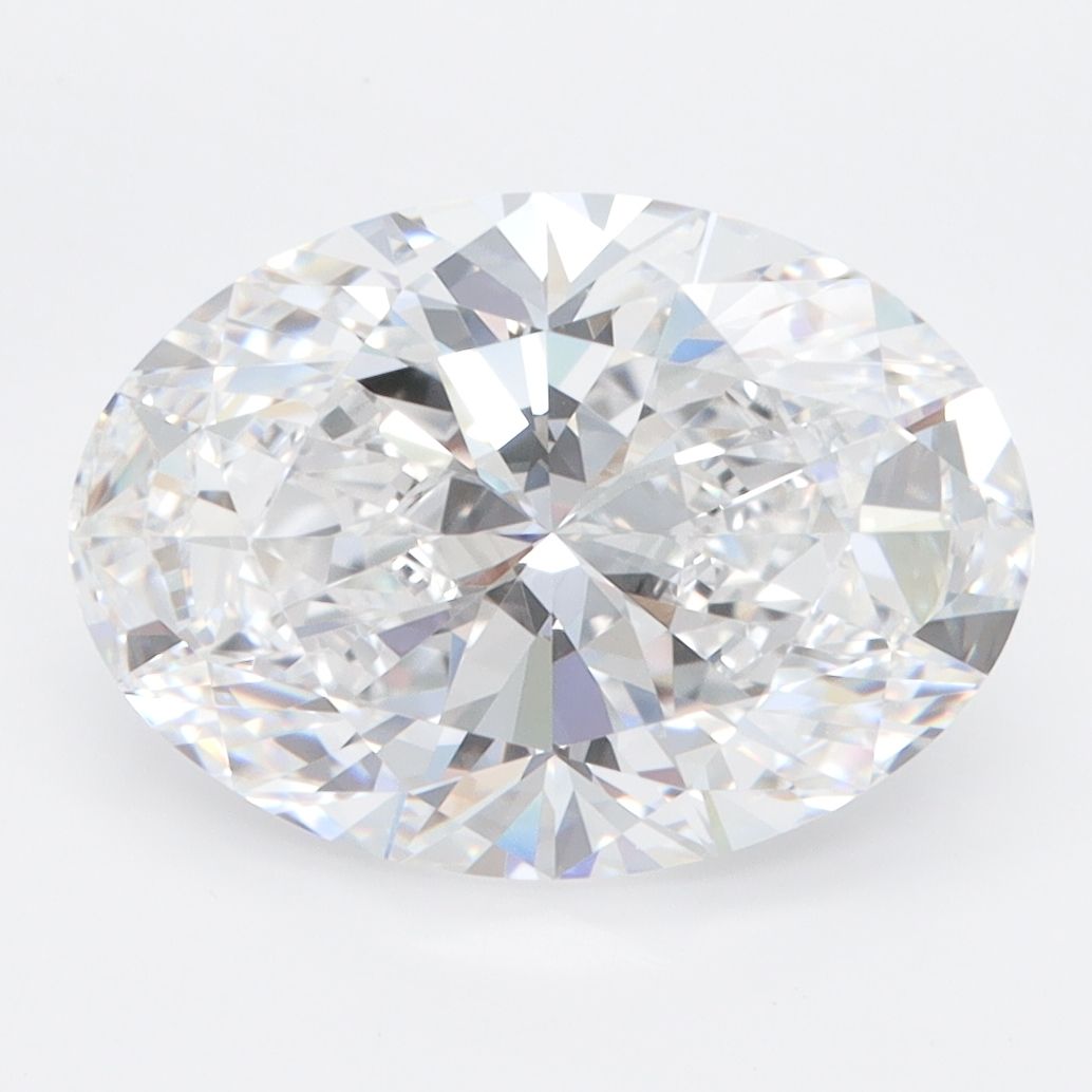 4.00 Carat D-VVS2 Oval Lab Diamond