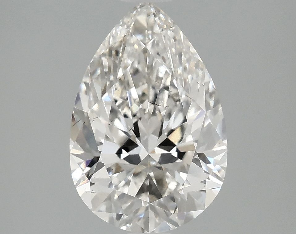 2.50 Carat G-SI1 Pear Lab Diamond