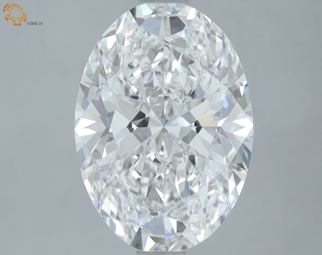 2.91 Carat E-VS1 Oval Lab Diamond