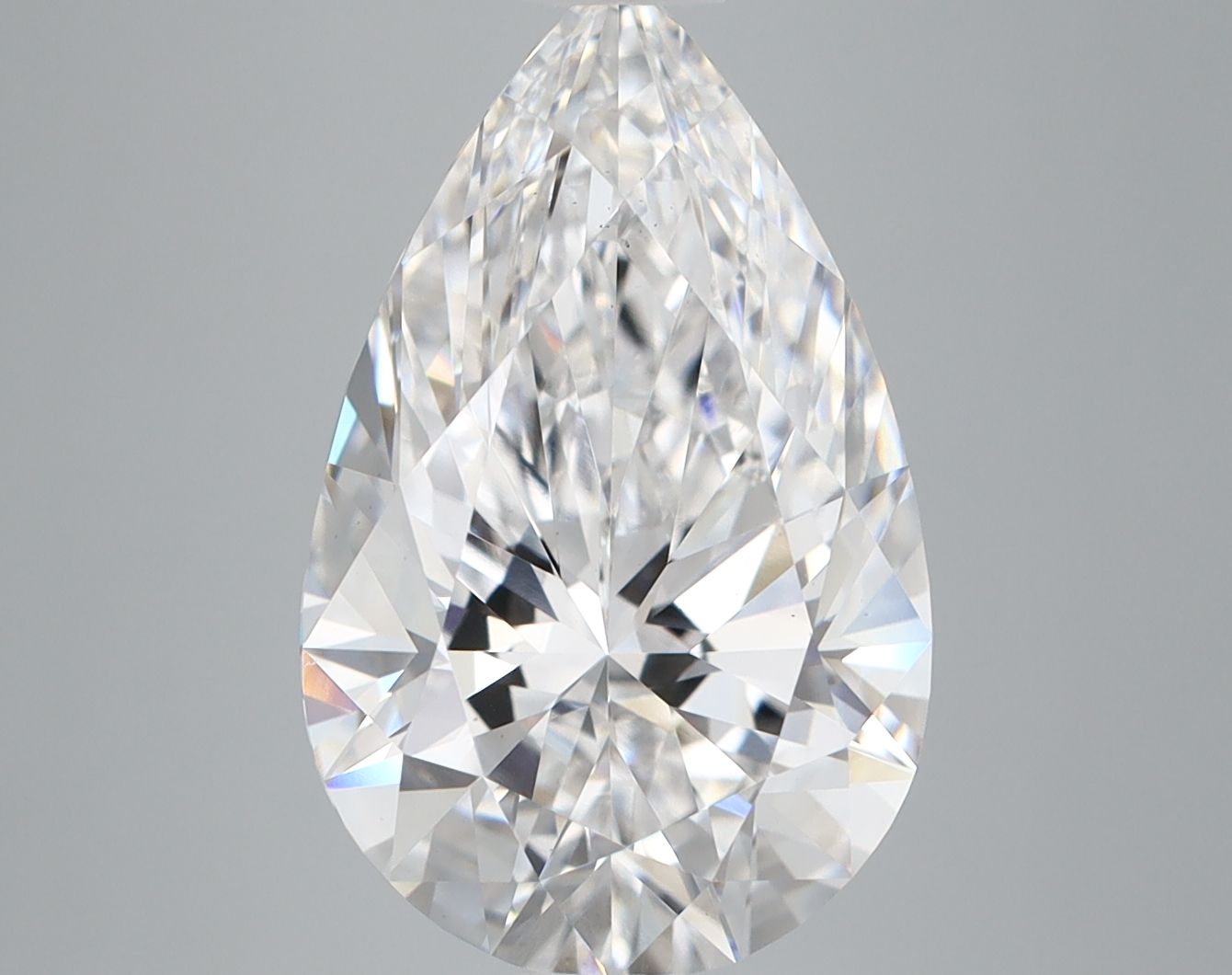 5.06 Carat D-VS2 Pear Lab Diamond