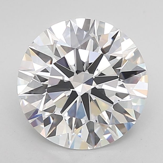 3.34 Carat D-IF Round Lab Diamond