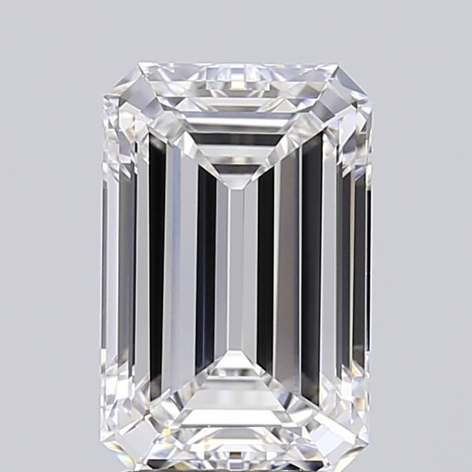 3.05 Carat D-VVS1 Emerald Lab Diamond