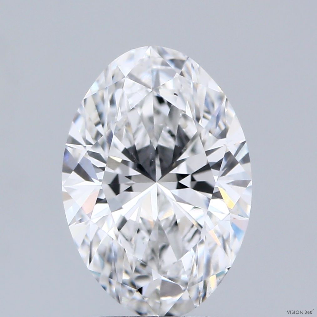 2.02 Carat E-VS2 Oval Lab Diamond