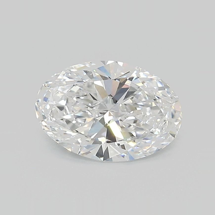 1.66 Carat D-VVS2 Oval Lab Diamond
