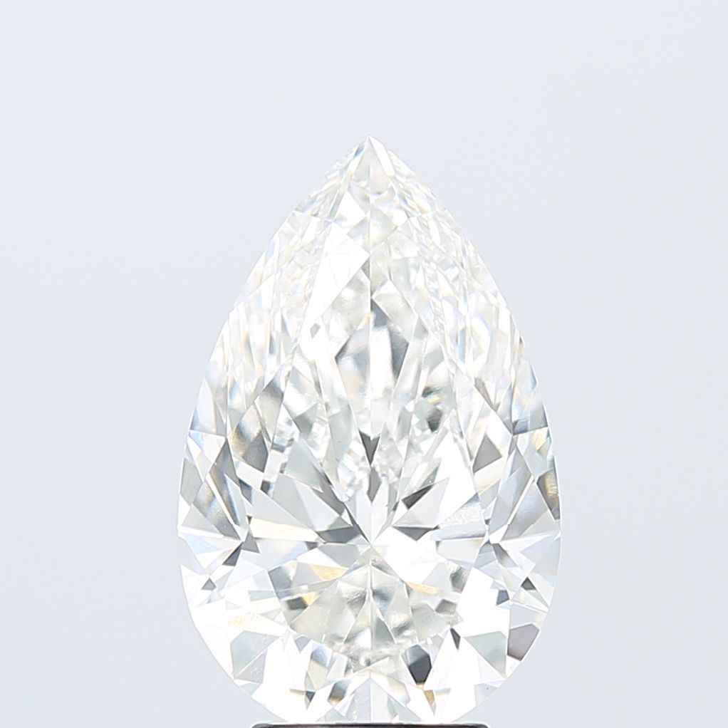 5.22 Carat G-VS1 Pear Lab Diamond