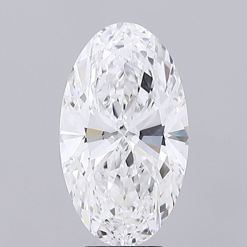 5.03 Carat D-VVS2 Oval Lab Diamond