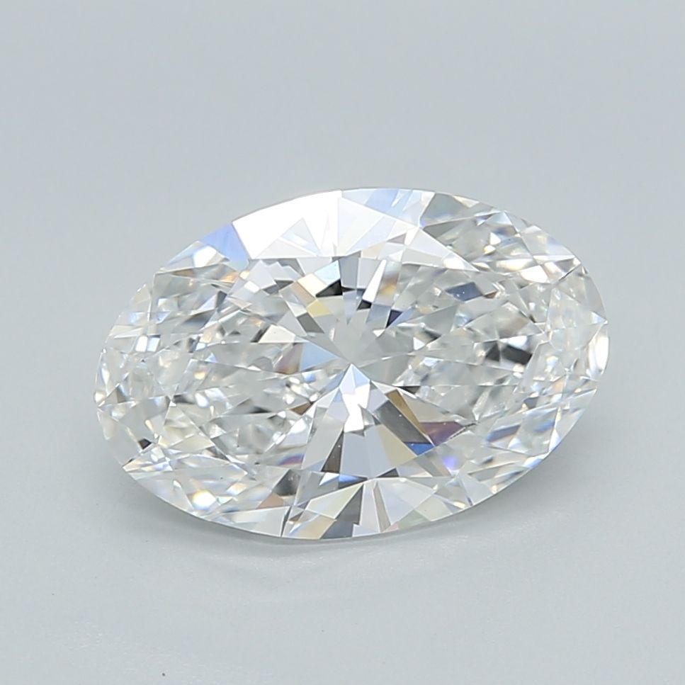2.40 Carat D-VVS2 Oval Lab Diamond