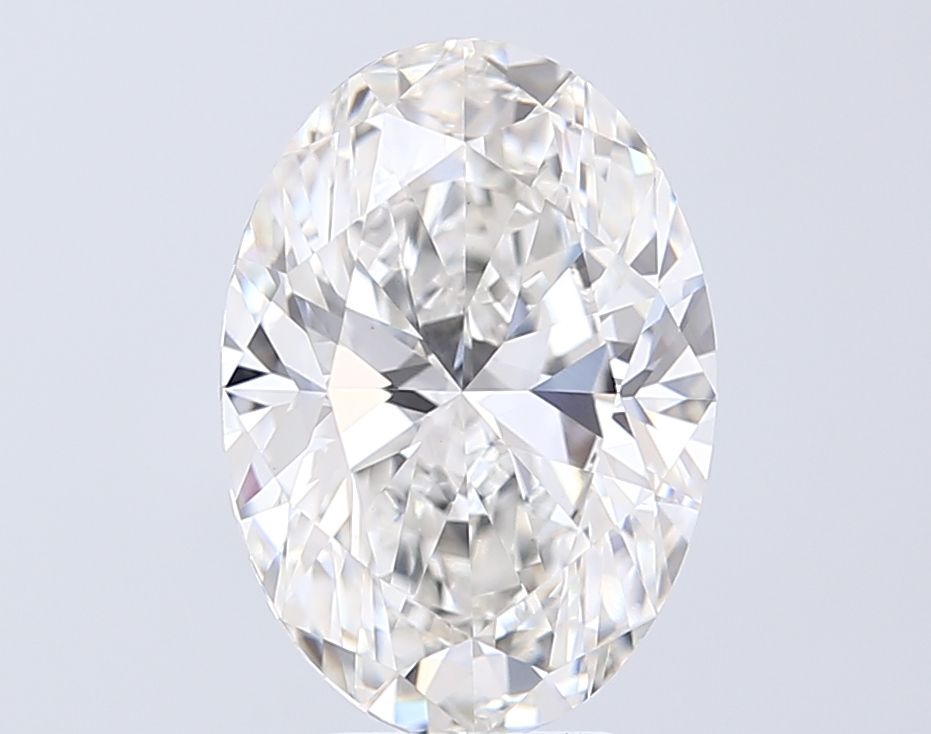 4.06 Carat G-VVS2 Oval Lab Diamond