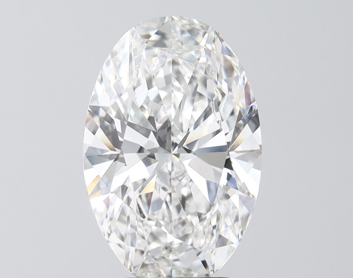 4.02 Carat E-VVS2 Oval Lab Diamond