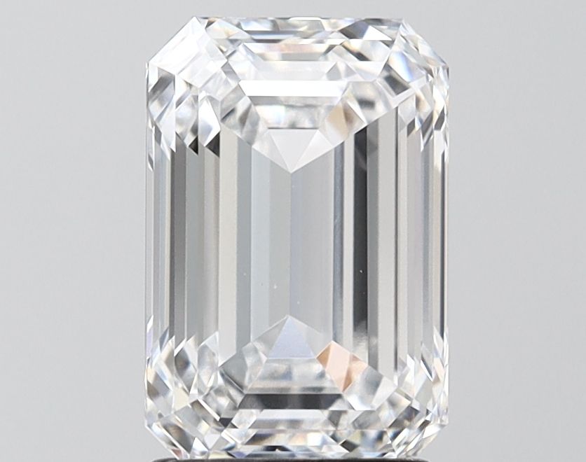 2.55 Carat D-VVS1 Emerald Lab Diamond